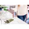 100 North 20 Ounce Stainless Steel On the Go Travel Tumbler With Push Top Lid, American Flag Veteran White - 4 of 4