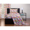 Full 300 Thread Count Plenty of Planets Kids' Sheet Set Red - Highlights: Full Size, Galaxy Pattern, 4-Piece Set - 2 of 4