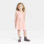 Toddler Girls' Ribbed Dress - Cat & Jack™ Pink
