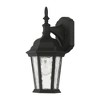 Livex Lighting Hamilton 1 - Light Wall Light in  Textured Black - 4 of 4