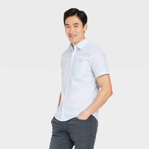 Men's Button-Down Short-Sleeve Shirts