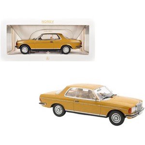 1980 Mercedes-Benz 280 CE Sahara Yellow 1/18 Diecast Model Car by Norev - 1 of 3