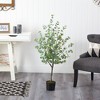 Nearly Natural 4-ft Eucalyptus Artificial Tree - 3 of 4