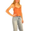 Aeropostale Womens Charseuse Cami Tank Top, Orange, Medium - 2 of 4