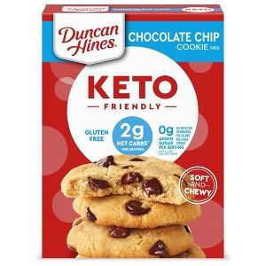 Duncan Hines Keto Friendly Chocolate Chip Cookie Mix, 8.8 oz, Pack of 4 - 1 of 1