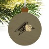 UNC Asheville Secondary Logo Wood Christmas Tree Holiday Ornament - 4 of 4