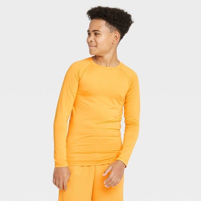 fitted crew neck long sleeve