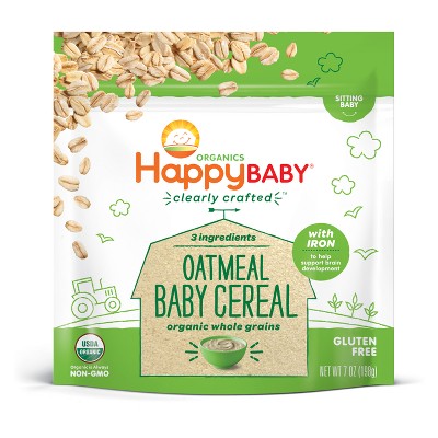 infant oatmeal cereal