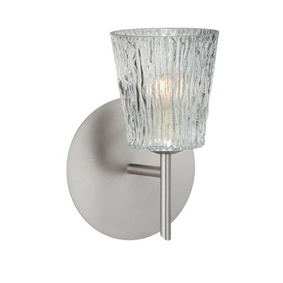 Besa Lighting Nico 4 1 - Light Wall Light in  Satin Nickel