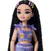 Barbie Dream Besties Renee Roller Skating Fashion Doll with 12 Video and Food Themed Accessories - 2 of 4