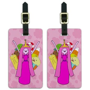 Adventure Time Princess Bubblegum Luggage ID Tags Set of 2 - 1 of 4
