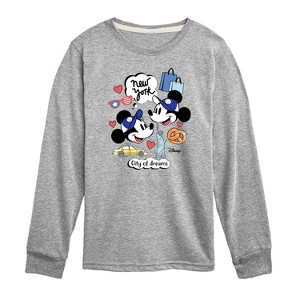 Boys' - Disney - Mickey & Friends Long Sleeve Graphic T-Shirt - 1 of 4