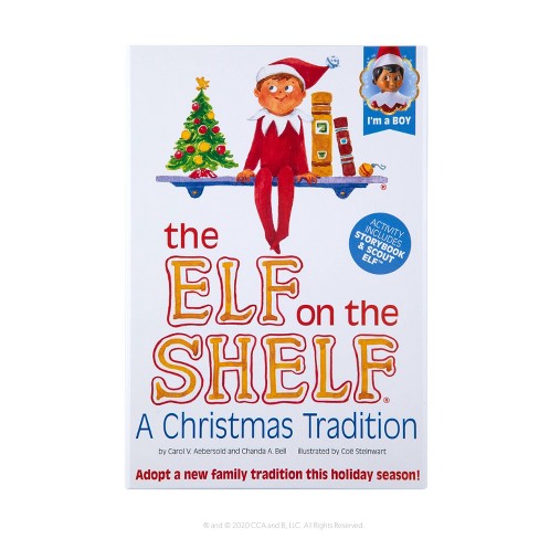 The Elf On The Shelf - Brown Eye Boy Elf - By Chanda Bell