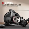 Sunny Health & Fitness Magnetic Rowing Machine - Silver - 4 of 4
