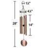 Nature's Melody Aureole Tunes Wind Chimes - 6-Tube Rustproof Aluminum Outdoor Windchime - 2 of 4