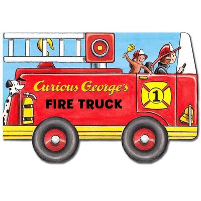 Curious George's Fire Truck - by  H A Rey (Board Book)