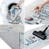 Sussexhome Non Skid Washable Kitchen Runner Rugs Set of 2 - Multipurpose Low Pile Area Rugs for Laundry Room, Entryway, Bathroom - Set of 44 x 24 and 31.5 x 20 Inches Floor Mats - 3 of 4