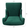 XINGHANZHENXUAN Accent Chair with Wooden Legs, Modern Wingback Reading Chair for Living Room, Bedroom, Office - 4 of 4