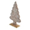 Northlight Glittered Gingerbread Tree Christmas Decoration - 8.25" - 4 of 4