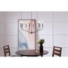 Elegant Lighting Enzo 8 light Chrome pendant - 2 of 4