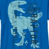 Boy's Jurassic World RP02 Blue Raptor T-Shirt - image 2 of 4