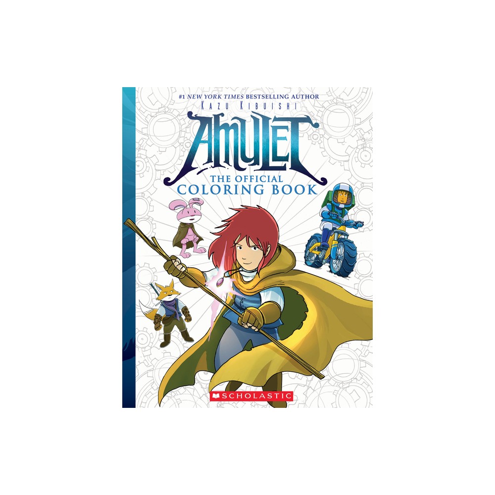 Amulet: The Official Coloring Book - (Paperback)