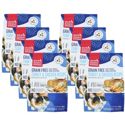 The Honest Kitchen Grain Free Turkey and Chicken Recipe Dry Cat Food - Case of 8/4 lb