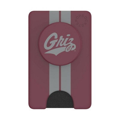 NCAA Montana Grizzlies PopSockets PopWallet+ (with PopTop)