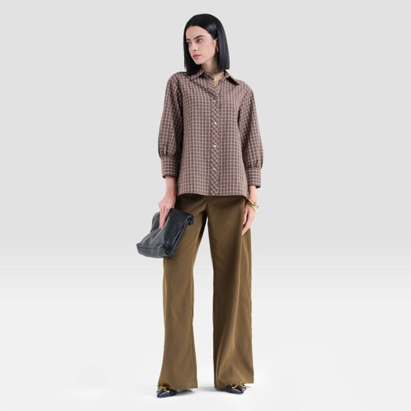 Camisa de Cuello con Manga 3/4 para Mujer - Universal Thread™ 4
