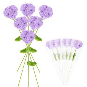 Unique Bargains Handmade Durable Colorful Multipurpose Artificial Flowers - 1 of 4
