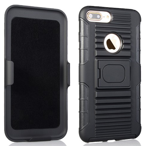 Nakedcellphone Case And Belt Clip Holster For Iphone 6 - Black