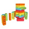 Waloo Sports Jumbo Reversible Tumbling Tower & Dominoes - 30 Pc Set - 2 of 4