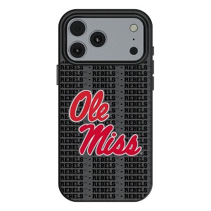 NCAA SEC Universities Text Backdrop MagSafe Compatible Cell Phone Case for Apple iPhone 17 Series - 1 of 4
