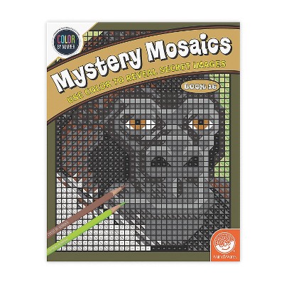 MindWare Color By Number Mystery Mosaics: Book 16 - Coloring Books