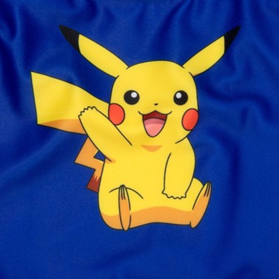 Pokemon Pikachu Little Girls One Piece Bathing Suit Blue 7-8 — фото 6