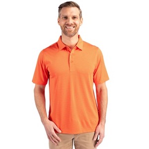 Cutter & Buck Forge Pencil Stripe Stretch Mens Polo Shirt - 1 of 2