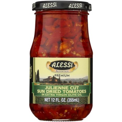 Alessi Julienne Cut Sun-Dried Tomatoes - 6 pack, 12 fo