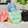 Silicone Body Scrubber, Polygon Soft Exfoliating Brush Massage Brush Shower Bath Brush, More Hygienic Than Traditional Loofah, for All Kinds of Skin - 2 of 4