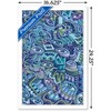 Trends International Big Blue Doodle Framed Wall Poster Prints - 3 of 4