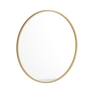 Merrick Lane Accent Wall Mirror with Metal Frame for Bathroom, Vanity, Entryway, Dining Room, & Living Room - 1 of 4