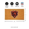 EvergreenNFLChicago Bears Logo Natural Coir 28 x 16 Inches Indoor Outdoor Doormat - 3 of 4