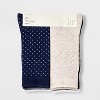 Women's Polka Dot 6pk Crew Socks - A New Day™ Black/Ivory/Navy/Heather Gray/Oatmeal Heather 4-10 - 2 of 3