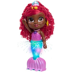 Disney Junior Splash & Glow Ariel Doll - 1 of 4