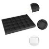 Unique Bargains PU Leather Jewelry Organizer Trays with Removable Dividers for Drawers - 2 of 4