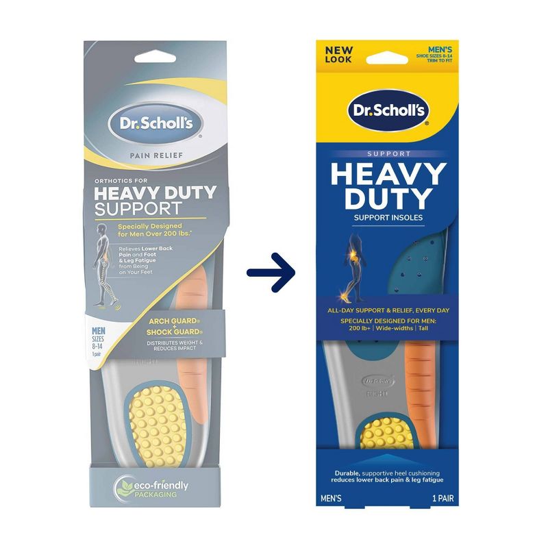 Dr. Scholl&#39;s Heavy Duty Support Insoles for Men - 1pair - Size (8-14), 3 of 15