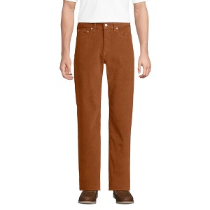 Lands' End Men's Corduroy Comfort Waist Classic Fit 5 Pocket Pant - 1 of 4
