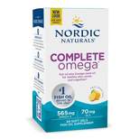 Nordic Naturals Complete Omega Softgels Dietary Supplement - 60ct