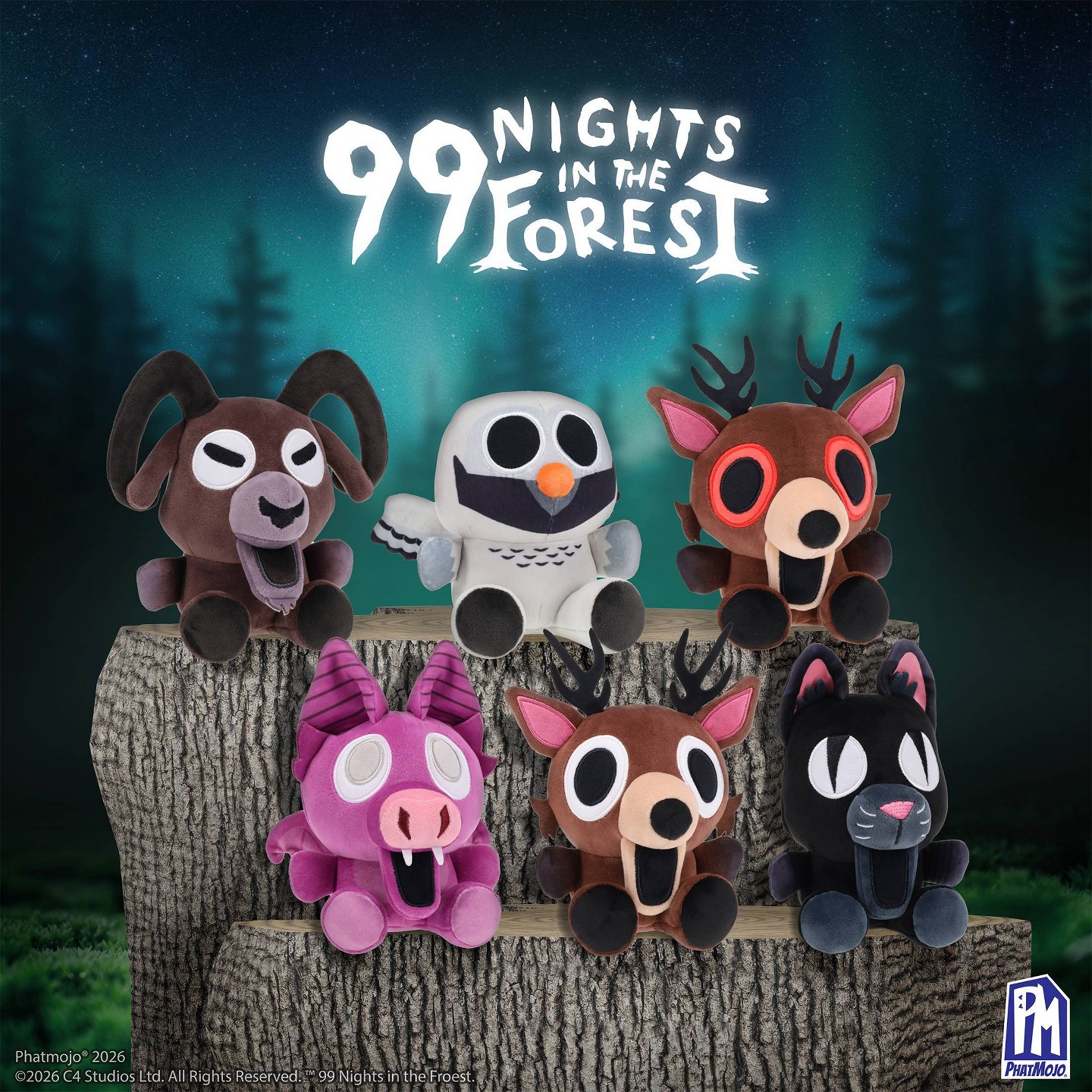 Детская мягкая игрушка 99 Nights in the Forest Collectible Plush — фото 5