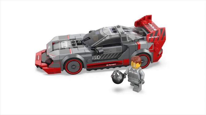 LEGO Speed Champions Audi S1 e-tron quattro Race Car Toy 76921, 2 of 8, play video