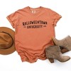 Simply Sage Market Women's Halloween Town University Short Sleeve Garment Dyed Tee - 3 of 4